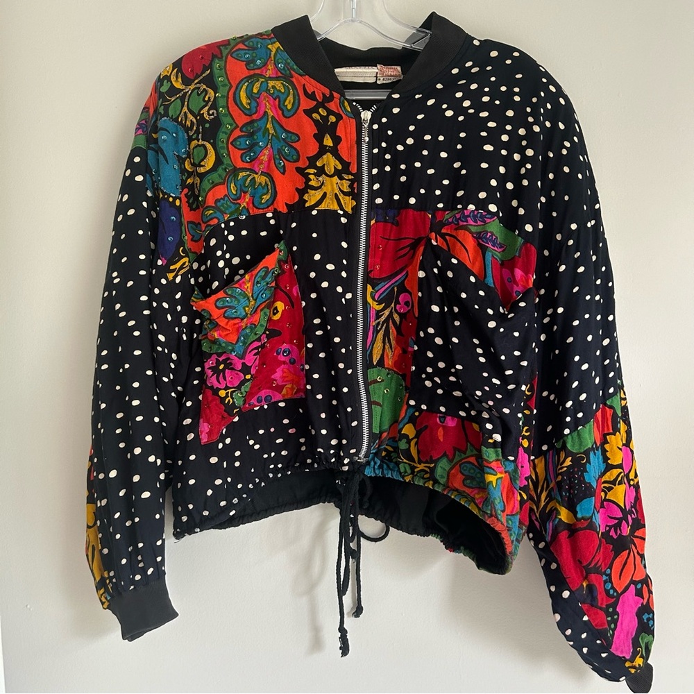 Vintage Tarazzia Patchwork Jacket